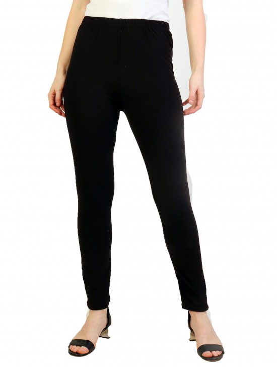 Plus Size Basic Stretchy Leggings